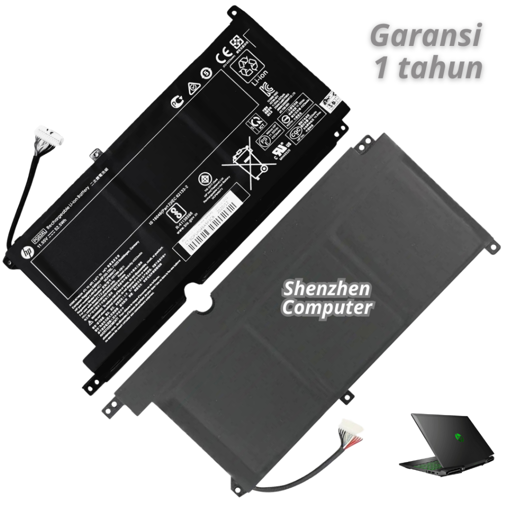 Baterai HP Pavilion Gaming 15-ec2xxx, Baterai HP Pavilion Gaming 15-ec0107ax, Baterai HP Pavilion Ga