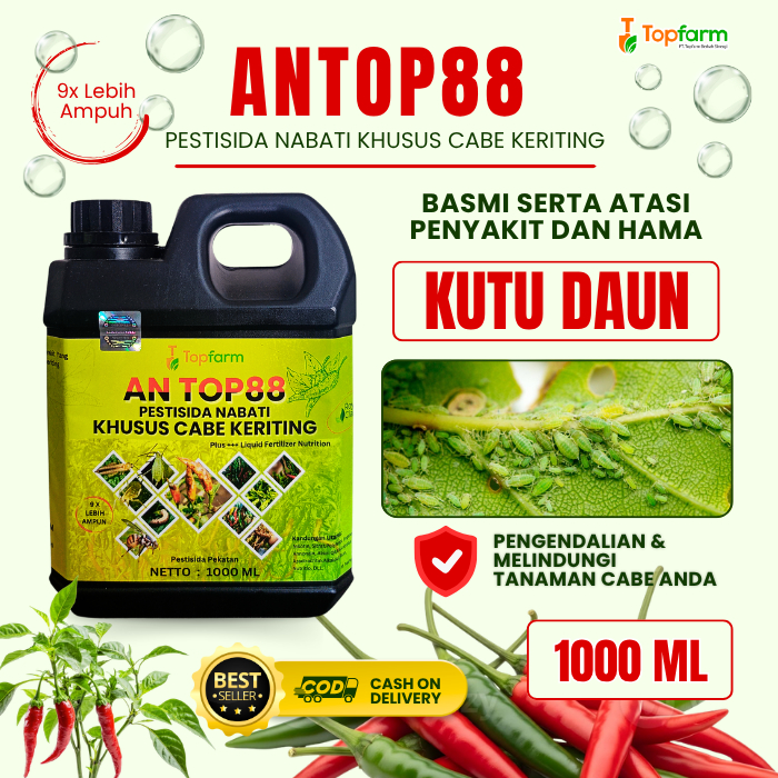 Obat Hama Kutu Daun Cabe / Obat Kutu Daun Tanaman Cabai / Pestisida Topfarm / Obat Kutu Daun Cabe Me
