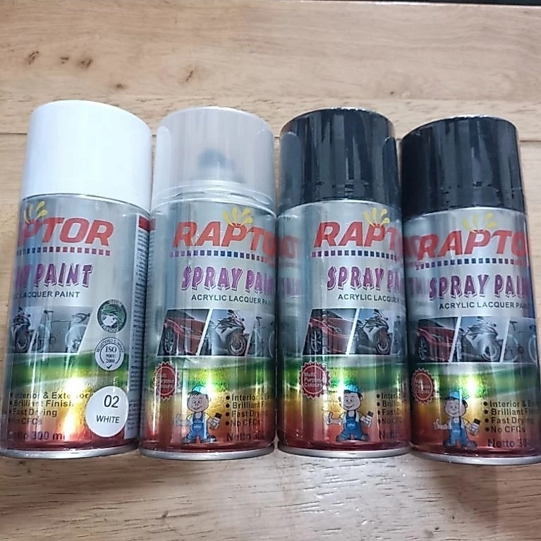 CAT SEMPROT/SPRAY PAINT RAPTOR NETTO 300ML