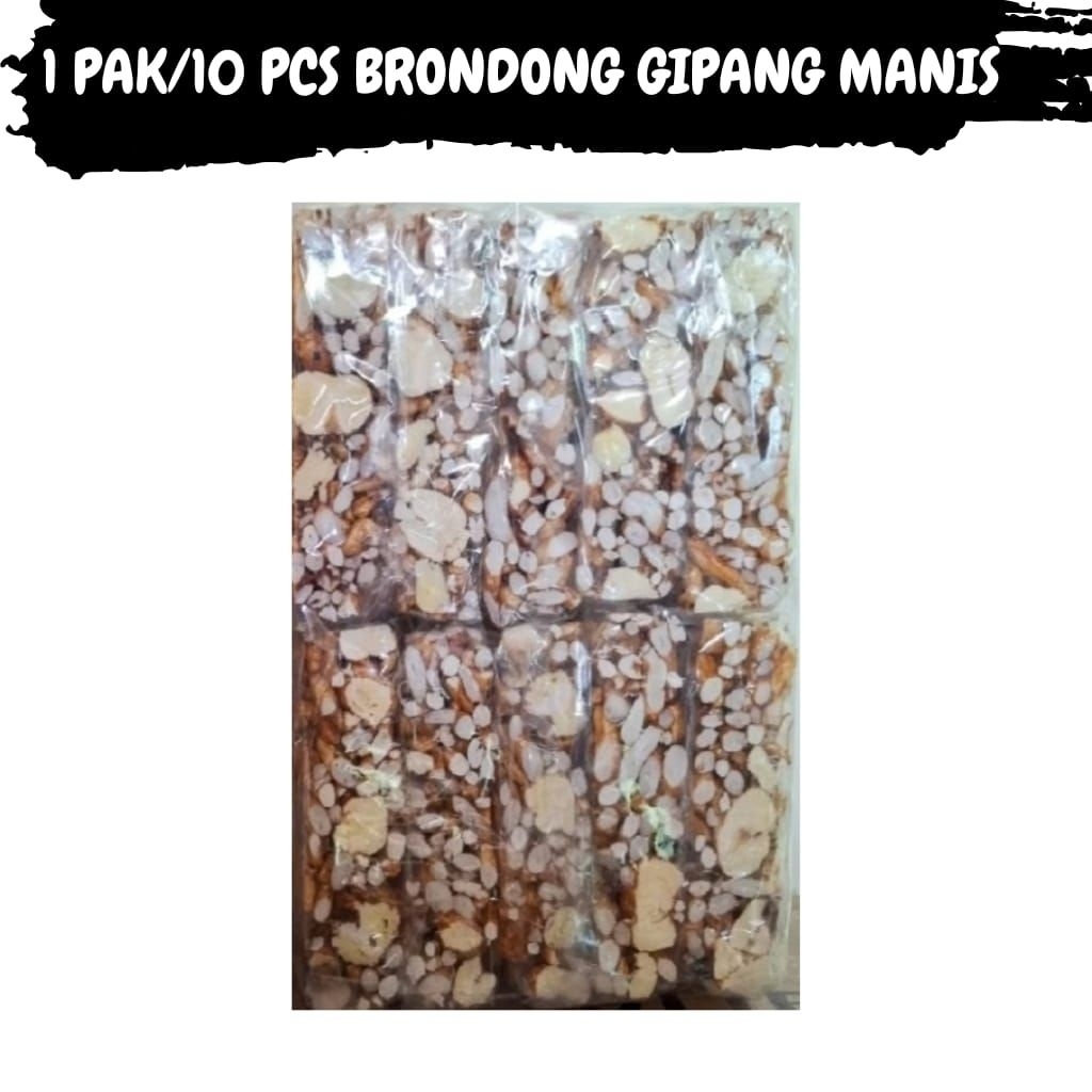 Brondong Gipang Manis Beras Ketan Isi 10 PCS TStore