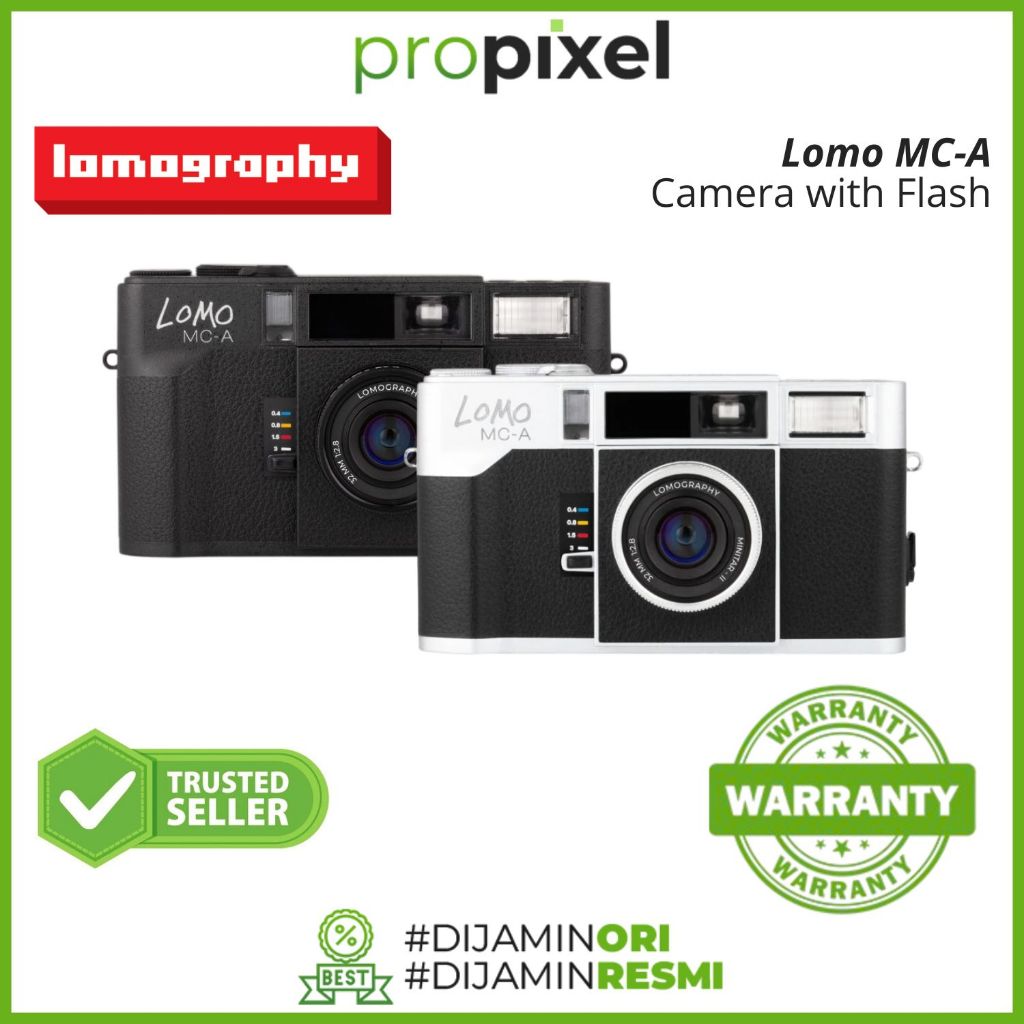 Lomography Lomo MC-A Film Camera Lomo MCA Kamera Film Lomography Garansi Resmi
