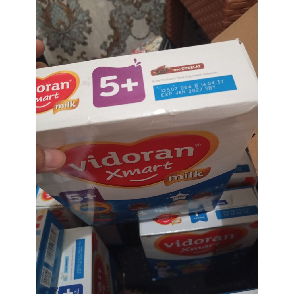 vidoran 5+ 575gram rasa coklat