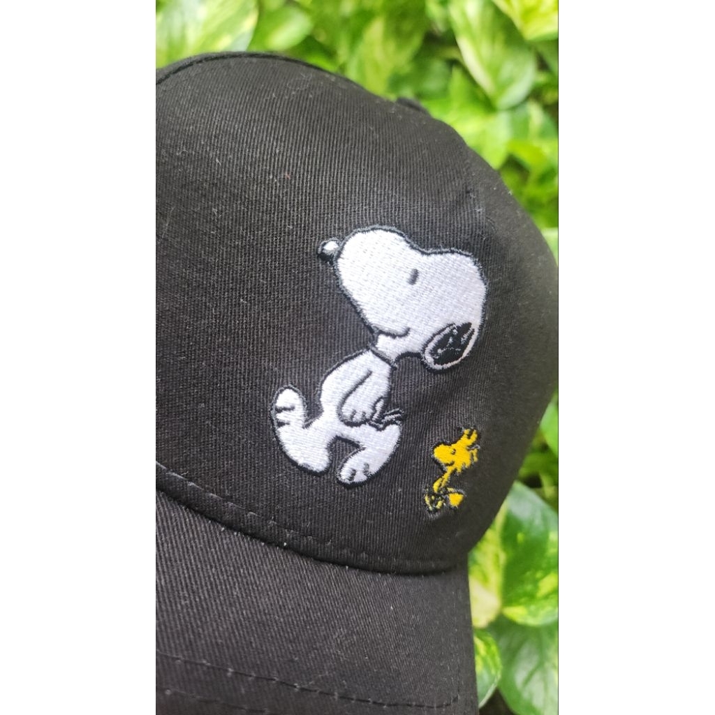Topi Snoopy ( Peanuts ) - New Era ( A Frame ) ORIGINAL