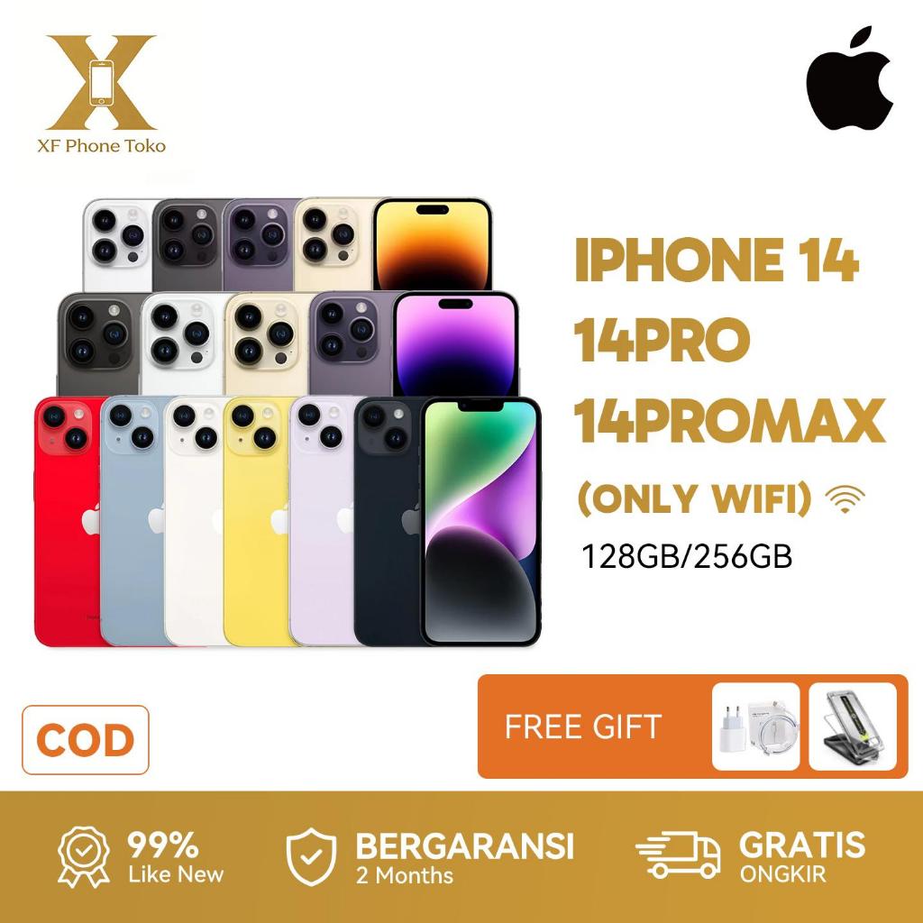 IPhone 14/14Pro/14ProMax 128/256GB Wifi Only IP 14/14Pro/14ProMax Color White/Black/Blue/Green/Yello