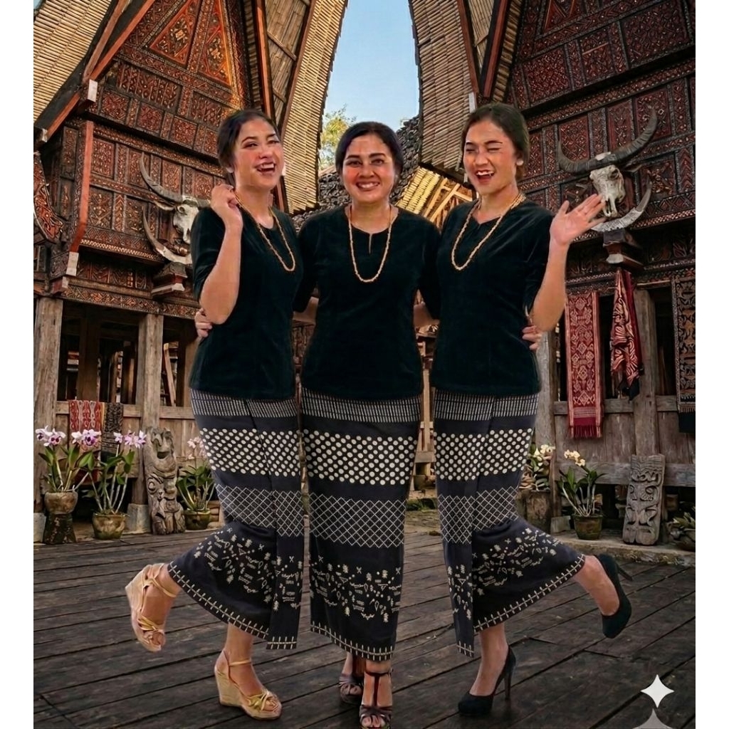 Baju dan Sarung Batik Cocok untuk Acara Adat - Sarung Batik - Baju Pokko