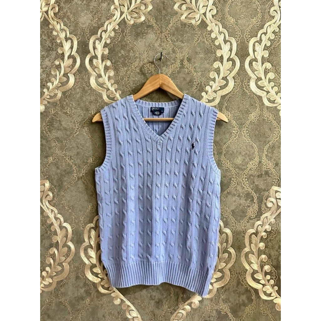 PRELOVED ralph lauren vest