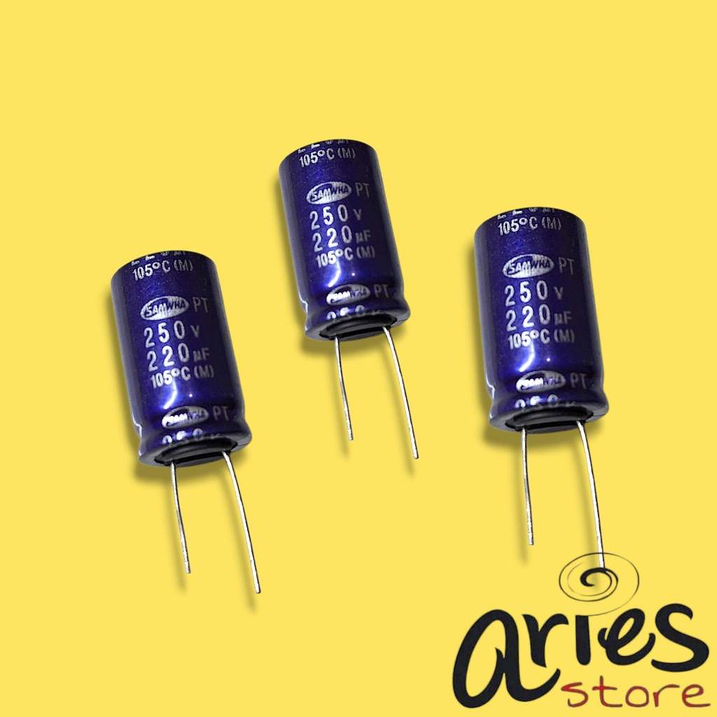ELCO 220uf 250v ORIGINAL BAGUS 220UF 250V