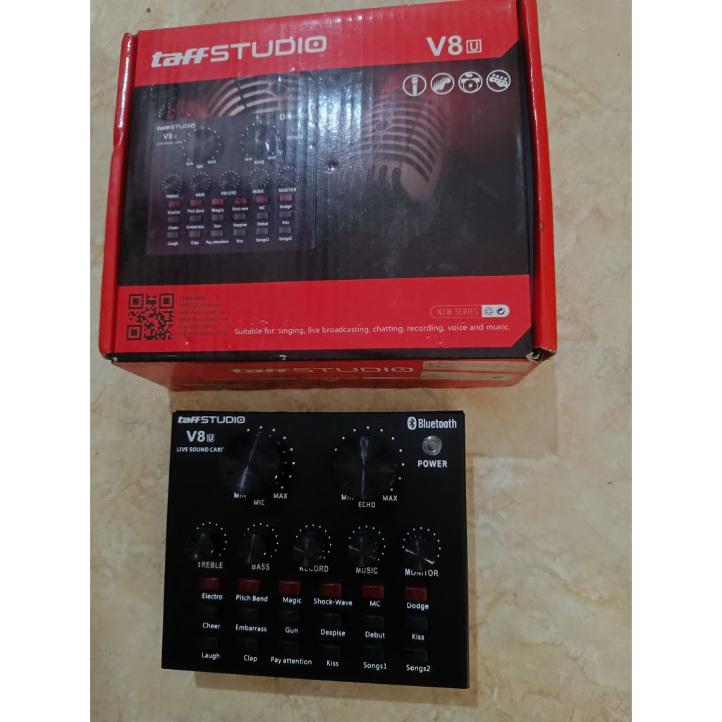 SOUNCARD TAFFSTUDIO V8U