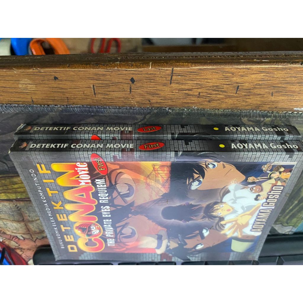 Komik Detektif Conan movie - The Private eyes requiem first and last
