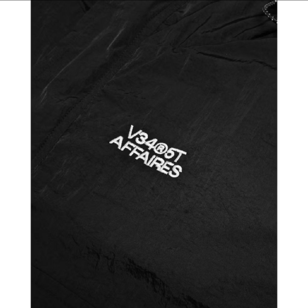 Vearst Affaires Anorak Nylon Jacket Dwig Black Size M