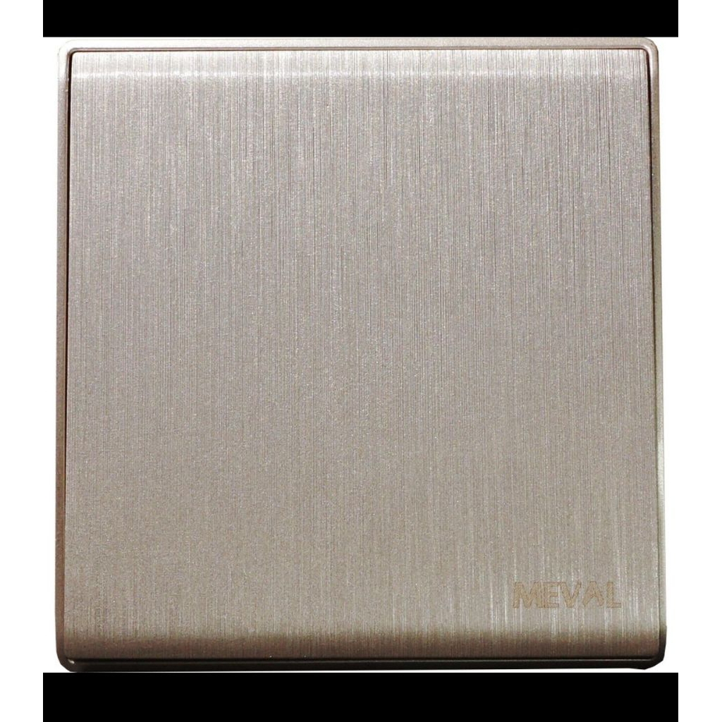 MEVAL saklar 1gang hotel meval gold hairline