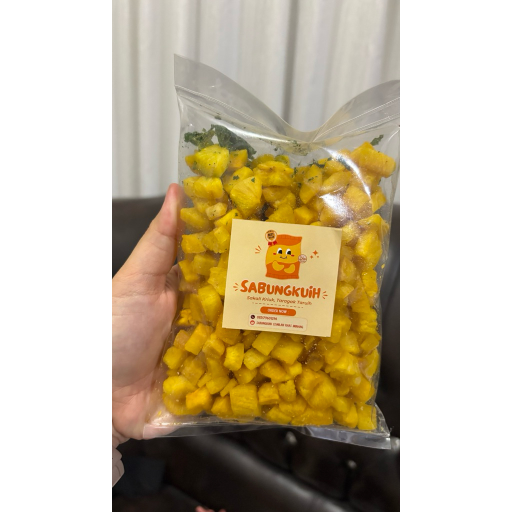 Ganepo | Singkong Dadu | Ubi Kayu Dadu | Keripik Khas Minang