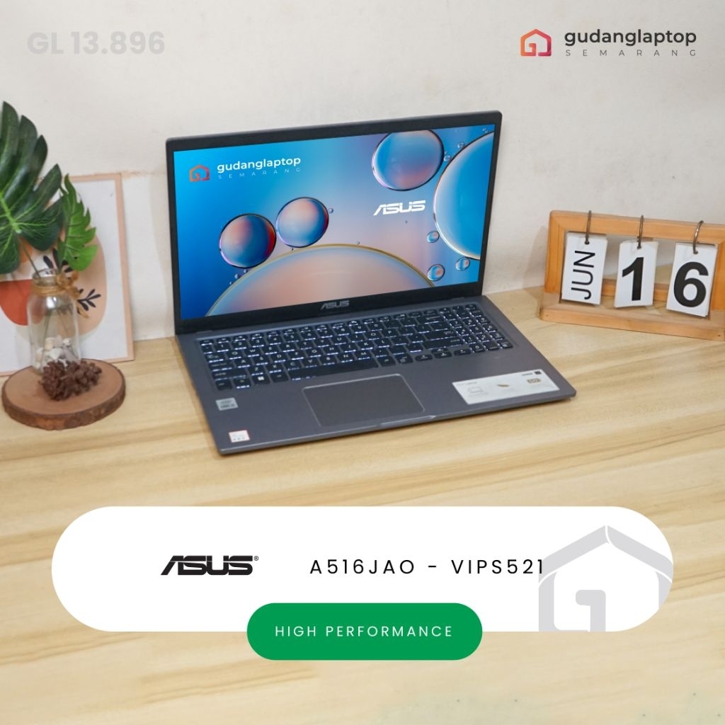 ASUS A516JAO - VIPS521 intel i5 8/256GB SSD gl13896