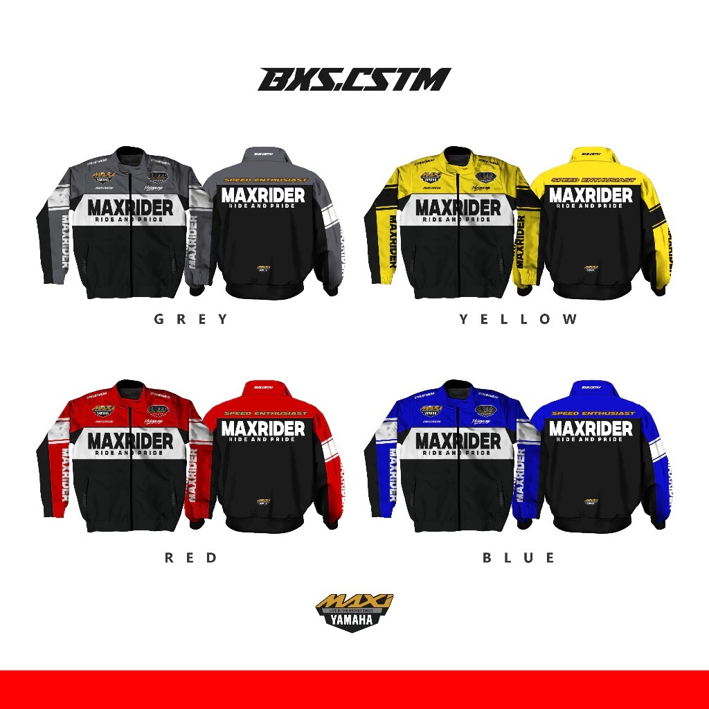 JAKET MOTOR YAMAHA NMAX XMAX TMAX ALL MAXI SERIES JACKET FULL PRINTING PREMIUM JAKET TOURING SUNMORI