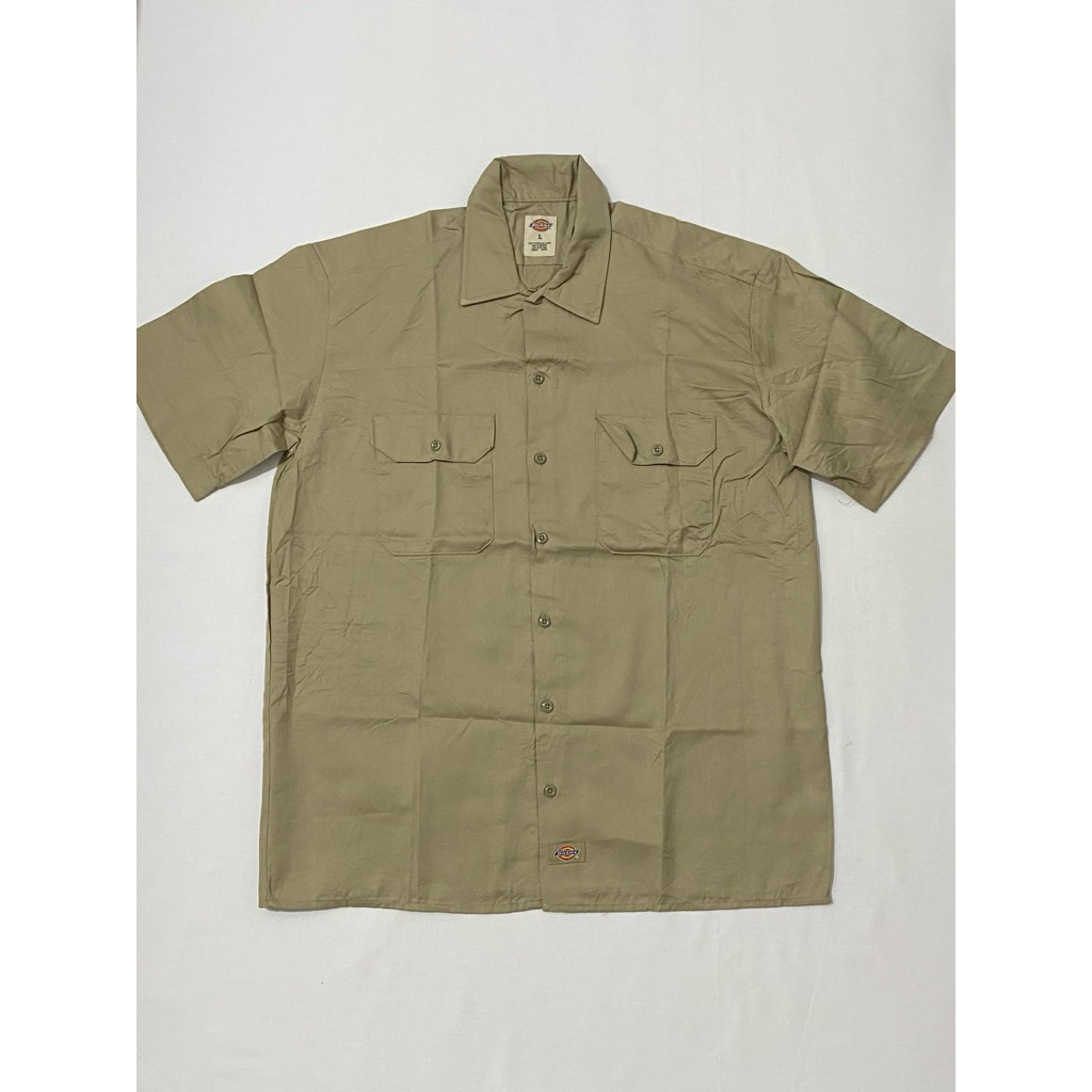 WORK SHIRT DICKIES KHAKIS SIZE L