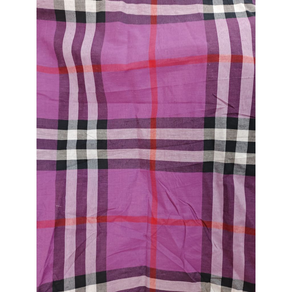 Kain Katun Motif Tartan Kotak Kotak Premium untuk Kemeja Dress Rok dan Fashion