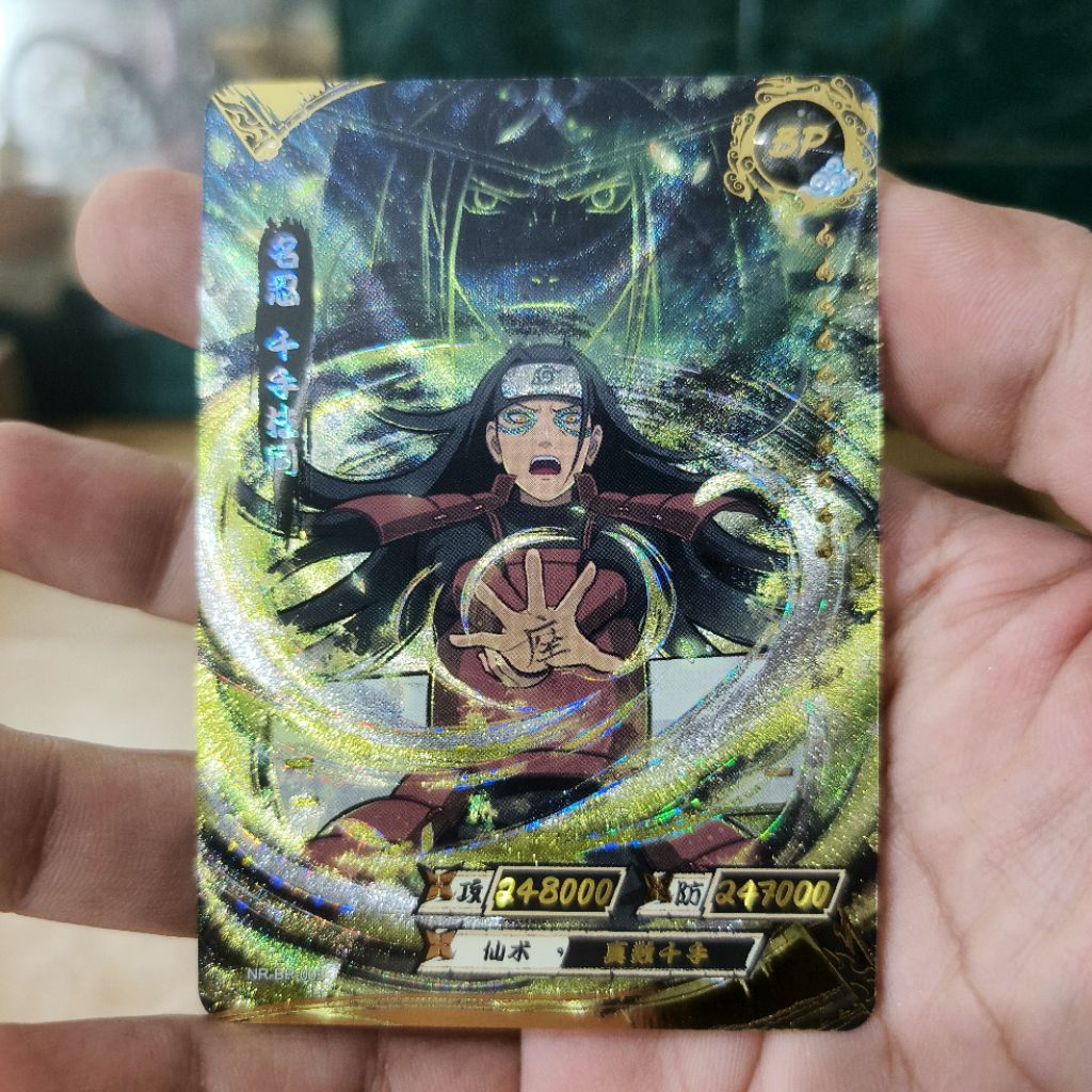 kartu ccg naruto senju hashirama rarity BP original kayou