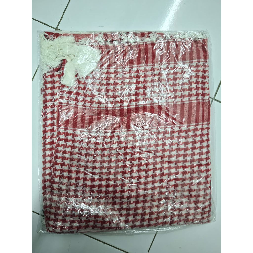 Sorban Tactical Ar-Rabbani Merah-Putih