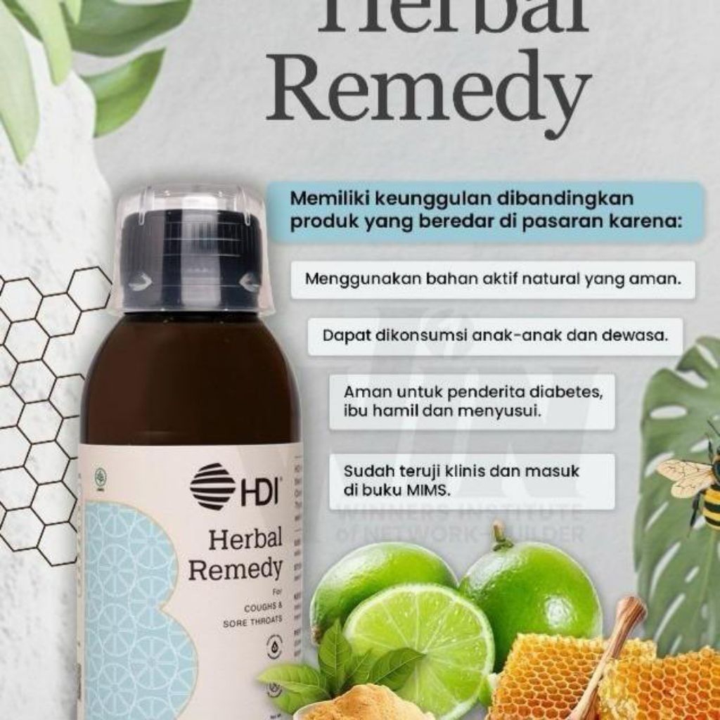 herbal remedy flu batuk asli