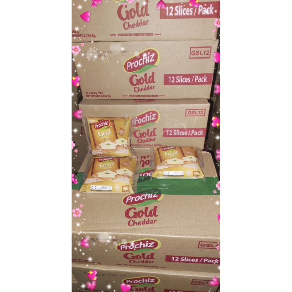 KEJU SLICE PROCHIZ GOLD 12 SLICE 1KARTON ISI 24 PACK