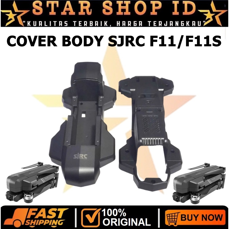 SJRC F11S 4K PRO ORIGINAL COVER BODY SET TOP & BOTTOM SJRC F11S 4K PRO+ 6KM