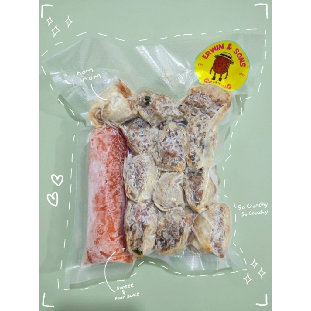 Gohyong ayam | daging ayam gulung | gohyong ayam frozen siap saji | gohyong ayam premium