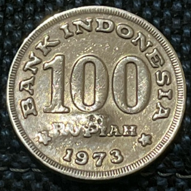 KOIN 100 RUPIAH INDONESIA 1973 ERROR