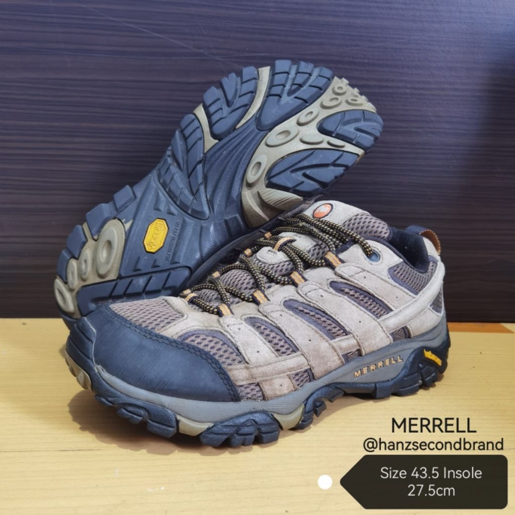 Hanz Second Brand - MERRELL MOAB 2 LOW WIDE 44