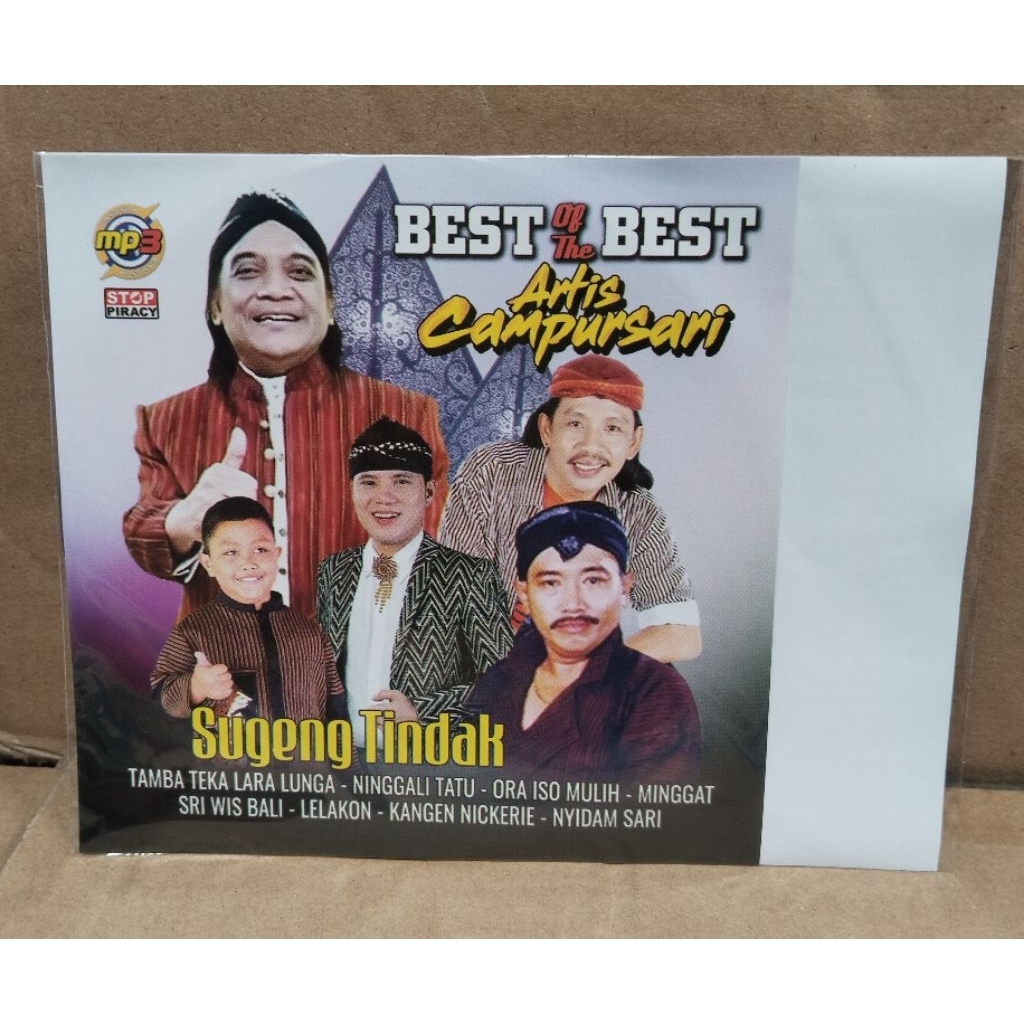 Kaset Mp3 lagu best of the best campursari
