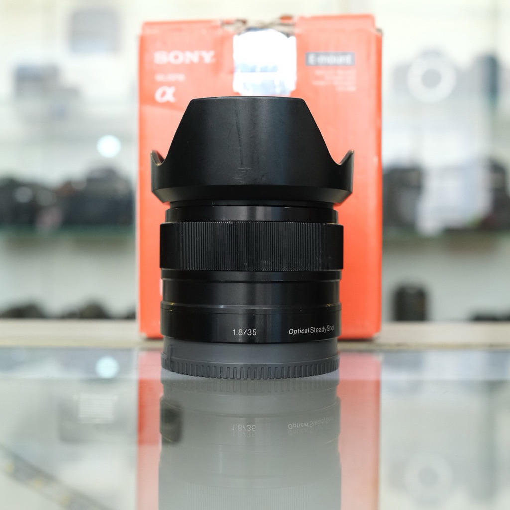 Lensa fix camera kamera sony 35mm f1.8 oss apsc a6000 a6300 a6400 a6500