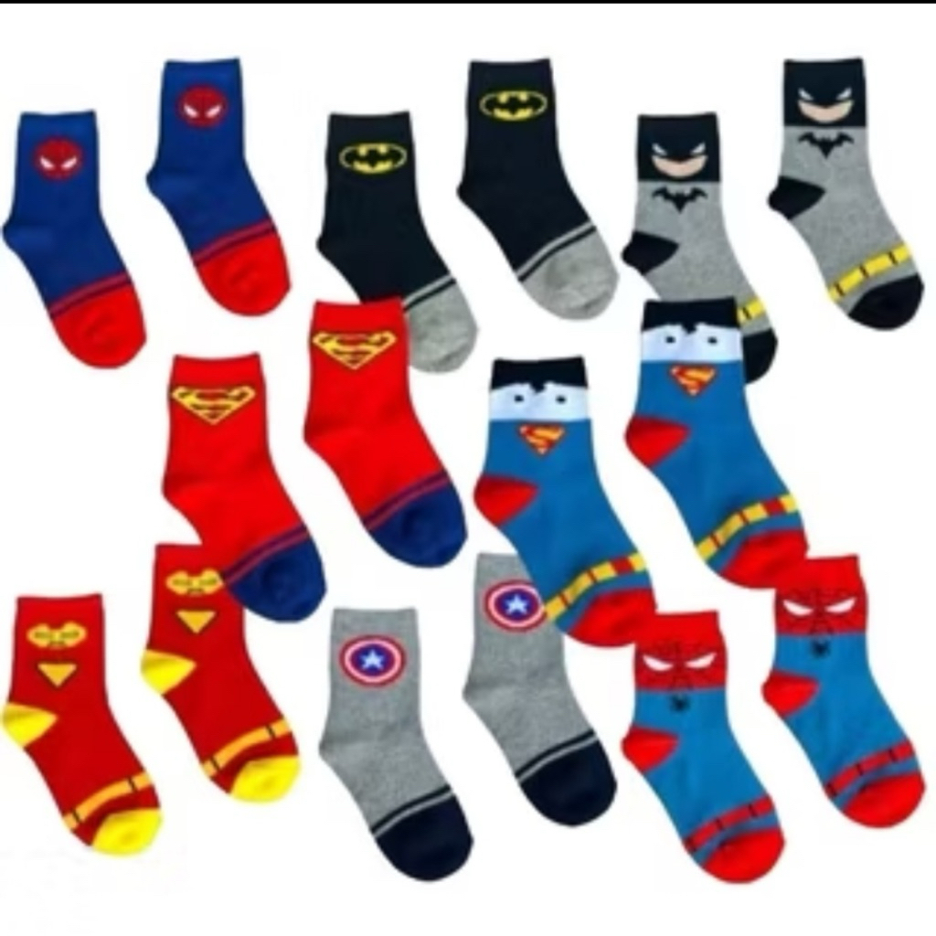 2 pasang kaos kaki anak TK laki laki