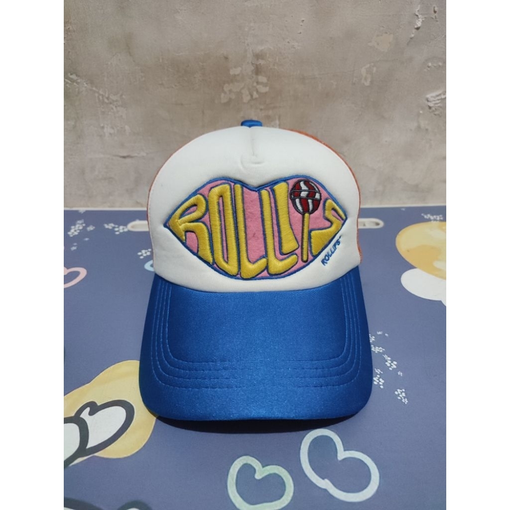 Topi Trucker Rollips Tre Tone
