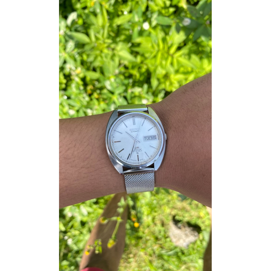Seiko Lord matic  Spesial White dial Hi-Beat 5206