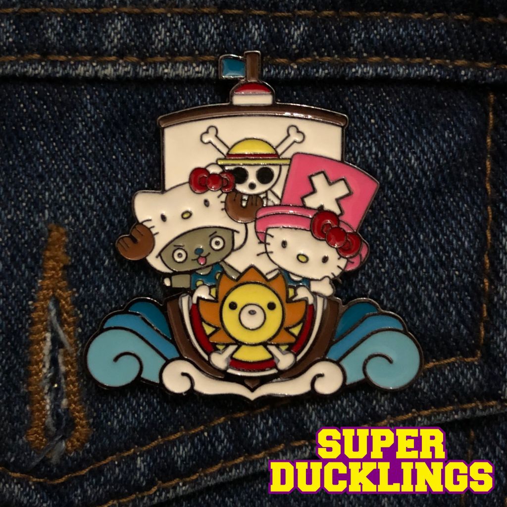 ONE PIECE x HELLO KITTY Enamel Pin