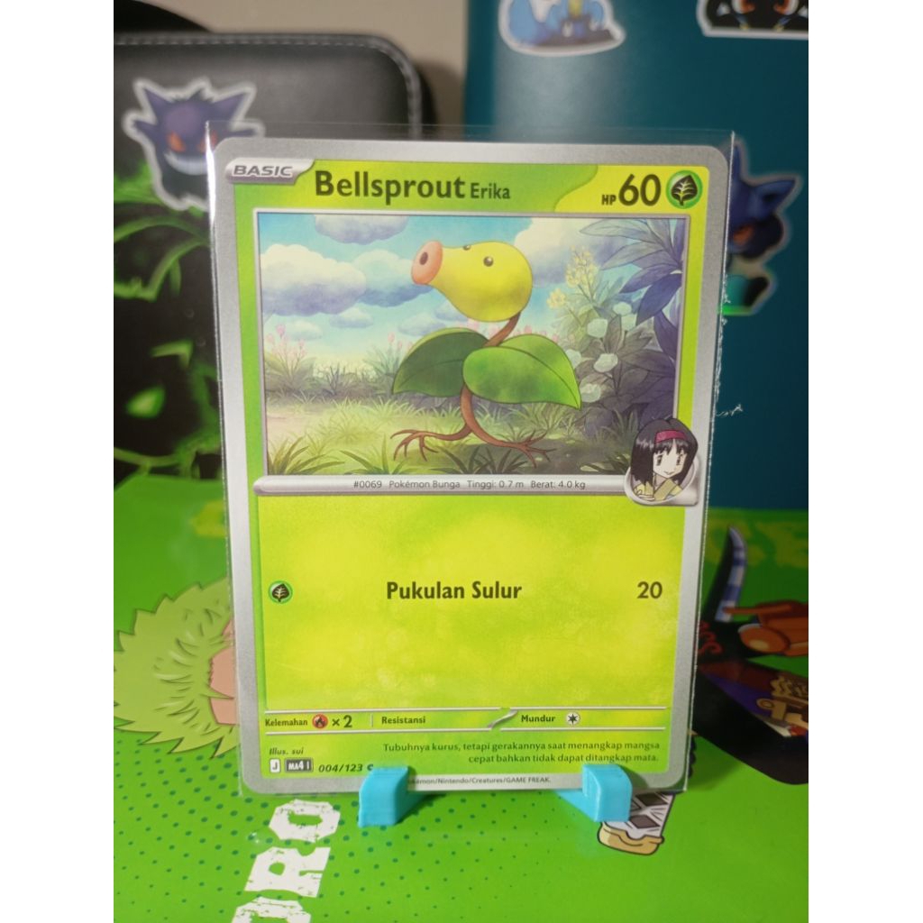Pokémon TCG IND Erika's Bellsprout c 004/123
