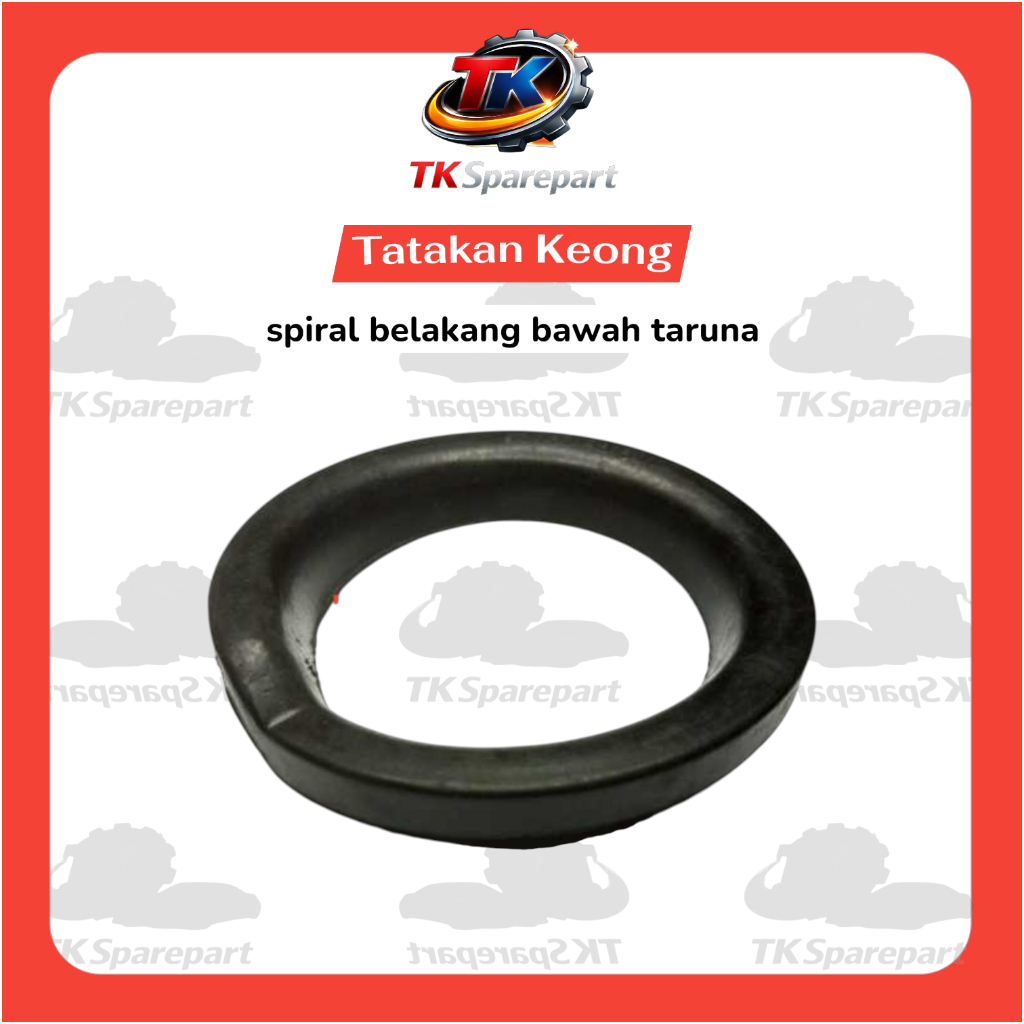 Karet Tatakan Per Keong Spiral Belakang Bawah Mobil Taruna