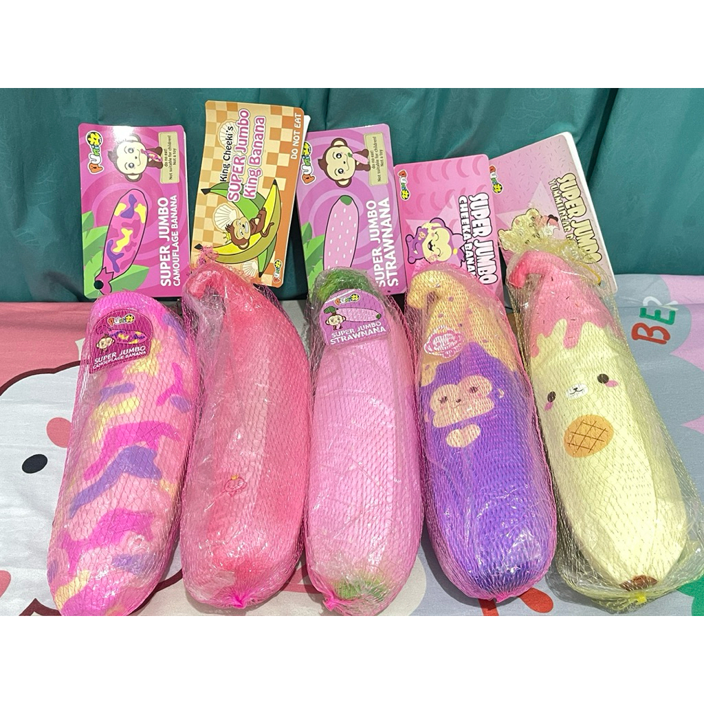 Squishy Punimaru King Banana TAKE ALL | Preloved Sale