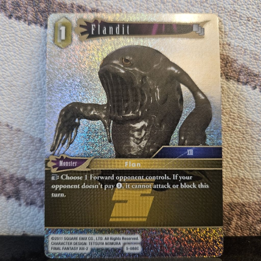 Final Fantasy TCG FFXIII Flandit C Foil