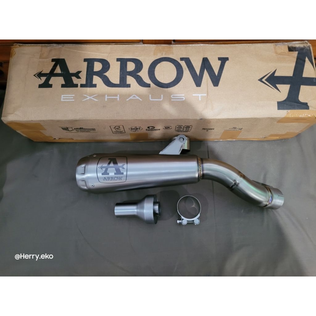 Arrow Prorace Titanium ZX25R ZX25RR ZX4R Original Italy