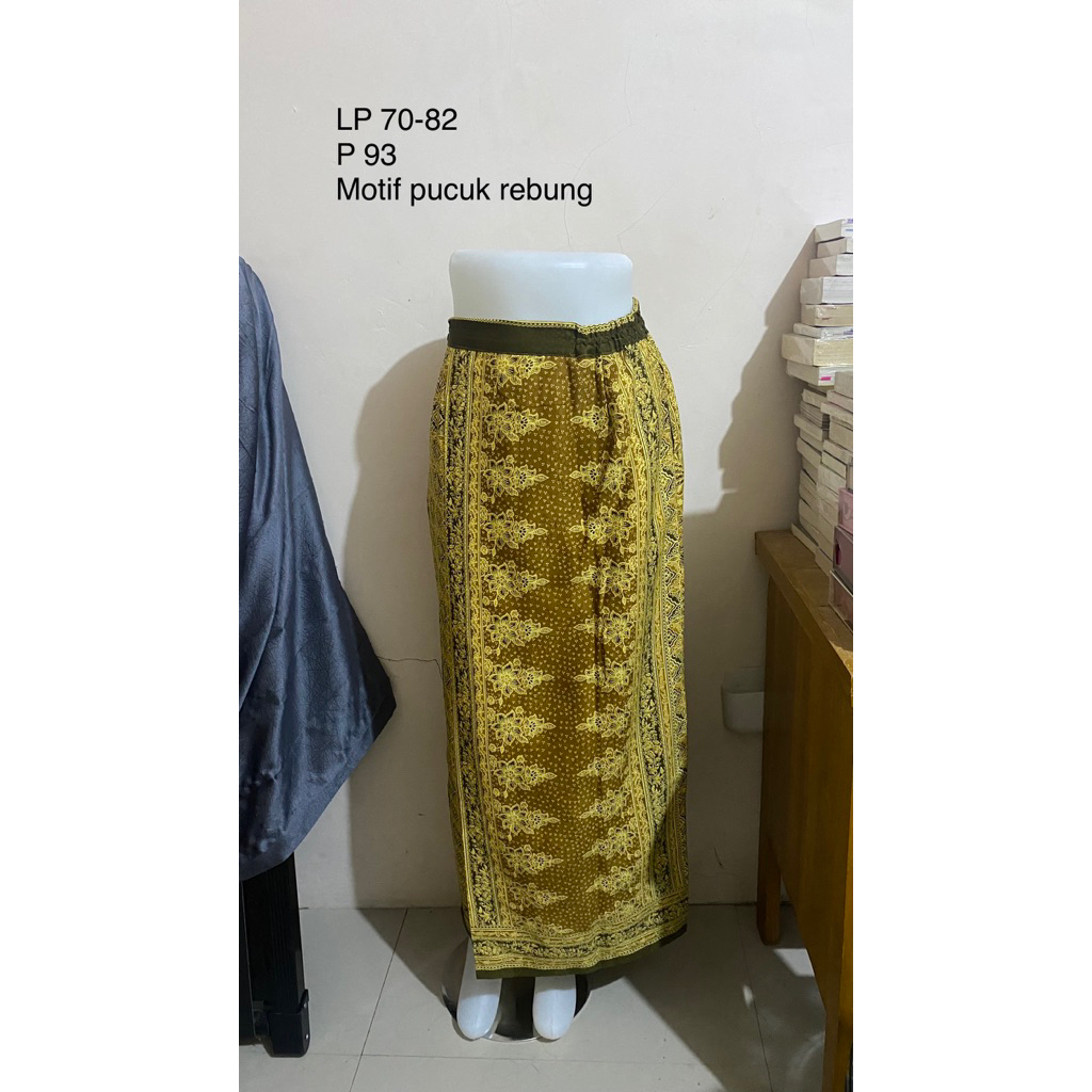 [TERMURAH] Rok Batik Bawahan Kebaya Encim Rok Satin Rok Silk Tunik Preloved Mantan Jumbo Acara Konda