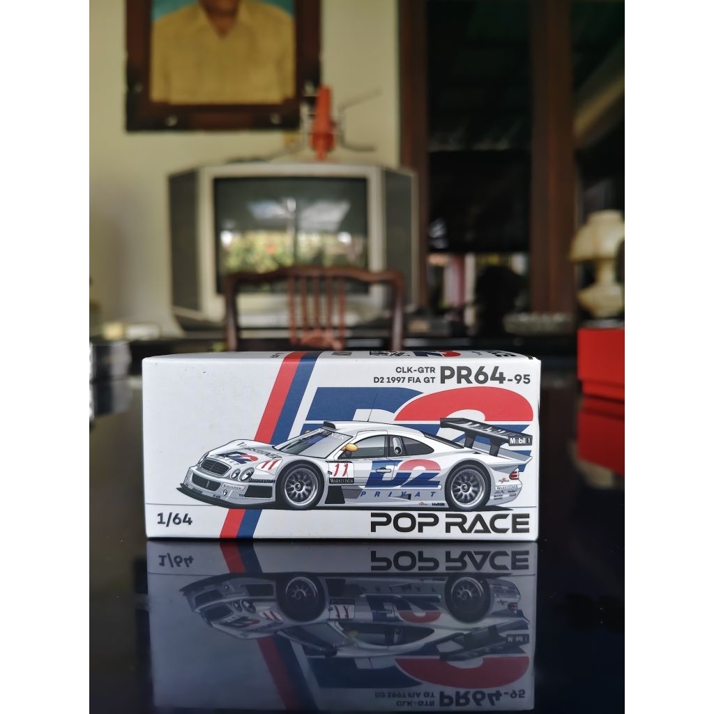 POPRACE MERCEDES CLK GTR