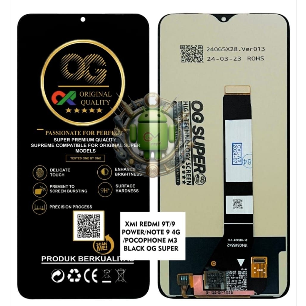 LCD REDMI 9T/LCD TOUCHSCREEN REDMI 9T/POCOM3  FULLSET ORIGINAL