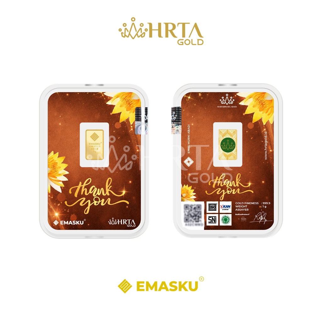 Hartadinata Abadi EMASKU Moment Golden Brown 1 Gr