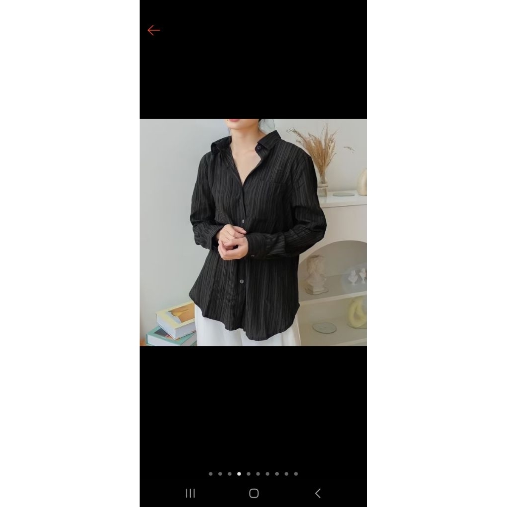preloved kemeja hitam