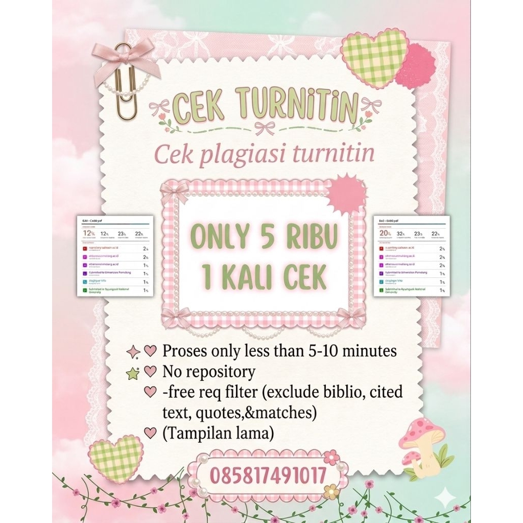 CEK TURNITIN MURAHH