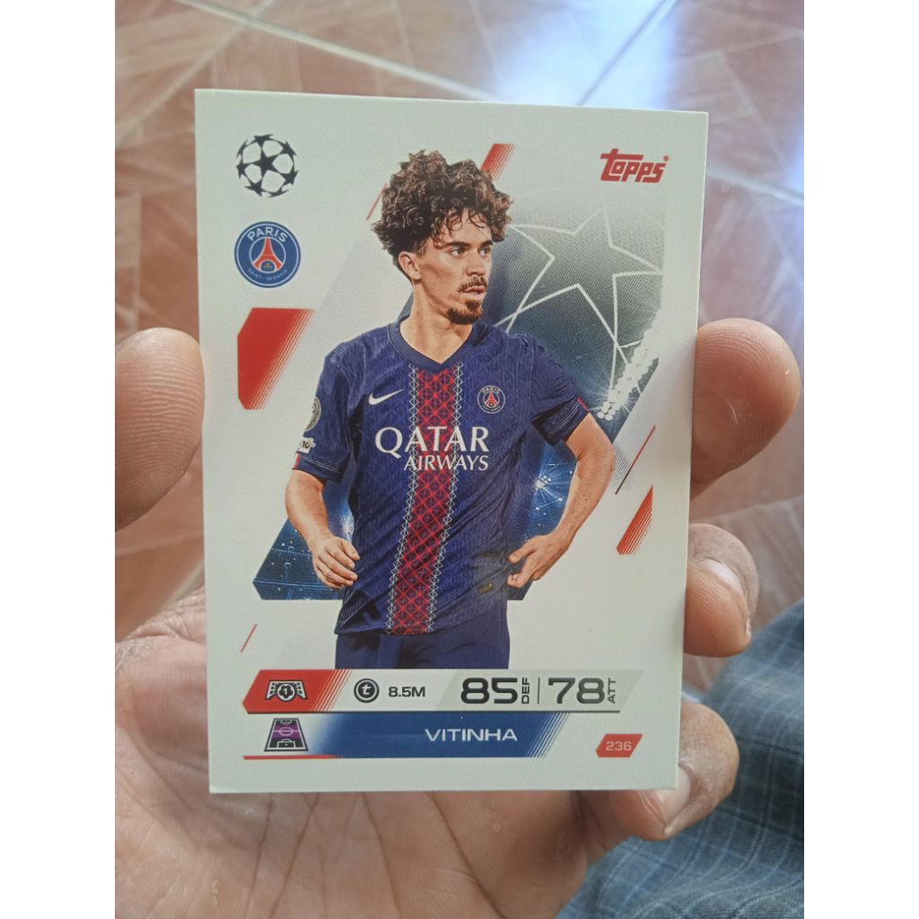 Kartu Bola Match Attax Vitinha