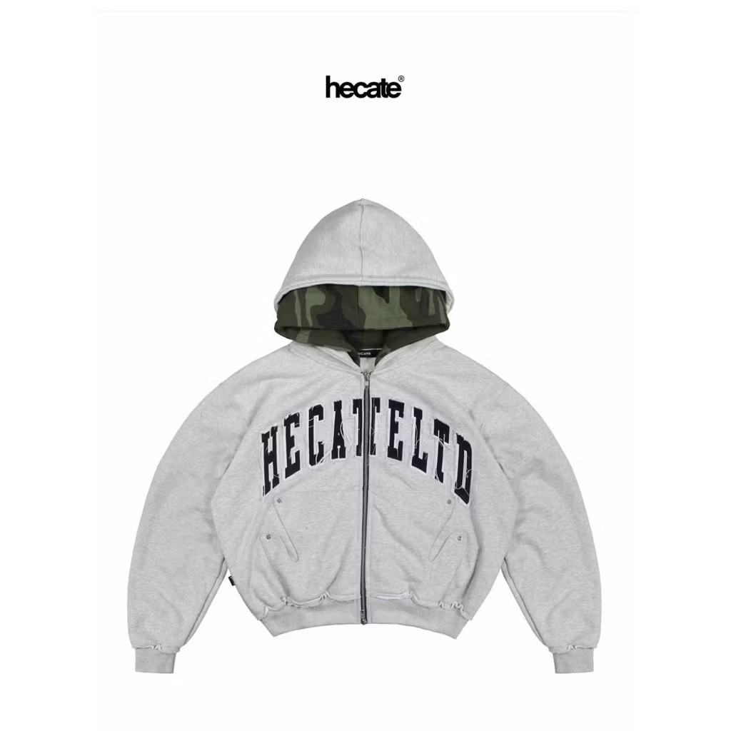 NEW BNIB Hoodie Hecate / HECATES ATHLETIC , double hood ( Size XL )