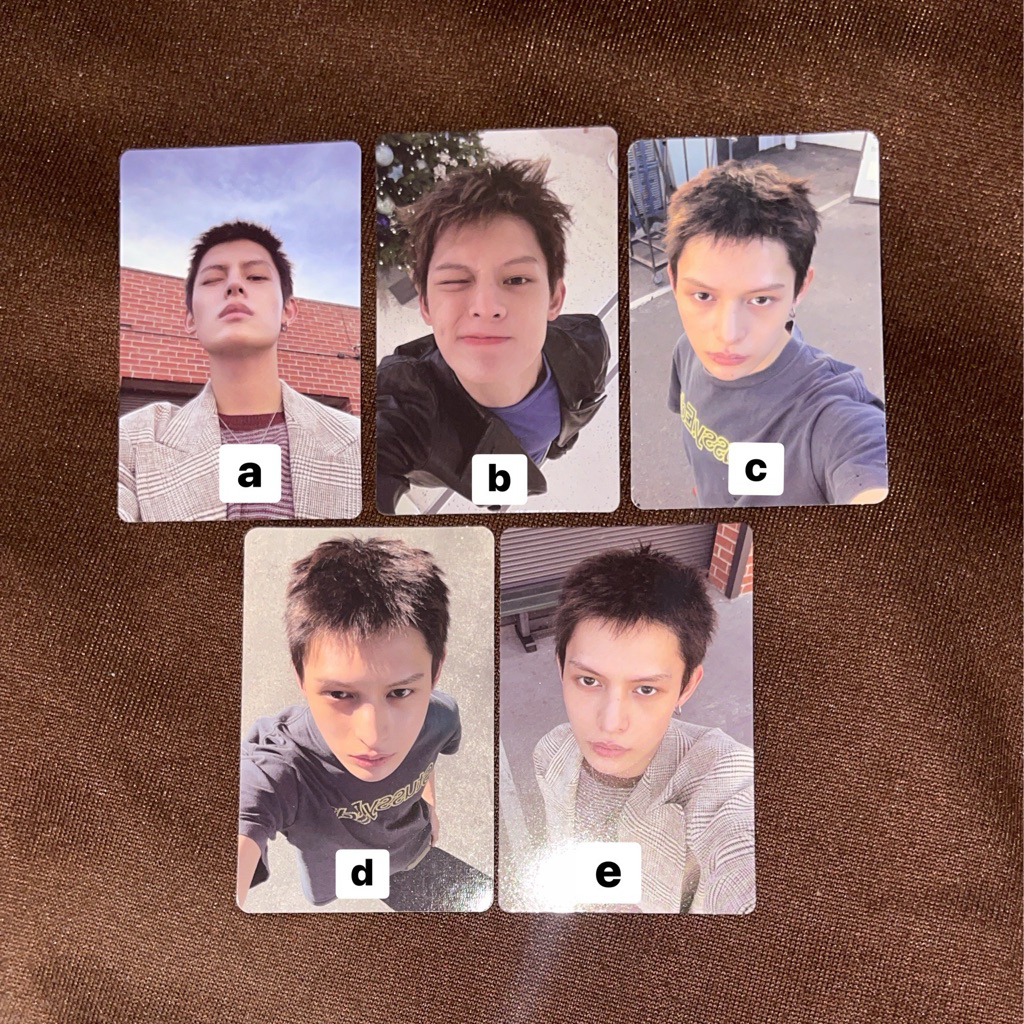 (READY OFFICIAL) Pc james street potrait A B Scratch card panorama A B pob weverse wvs cortis greeng