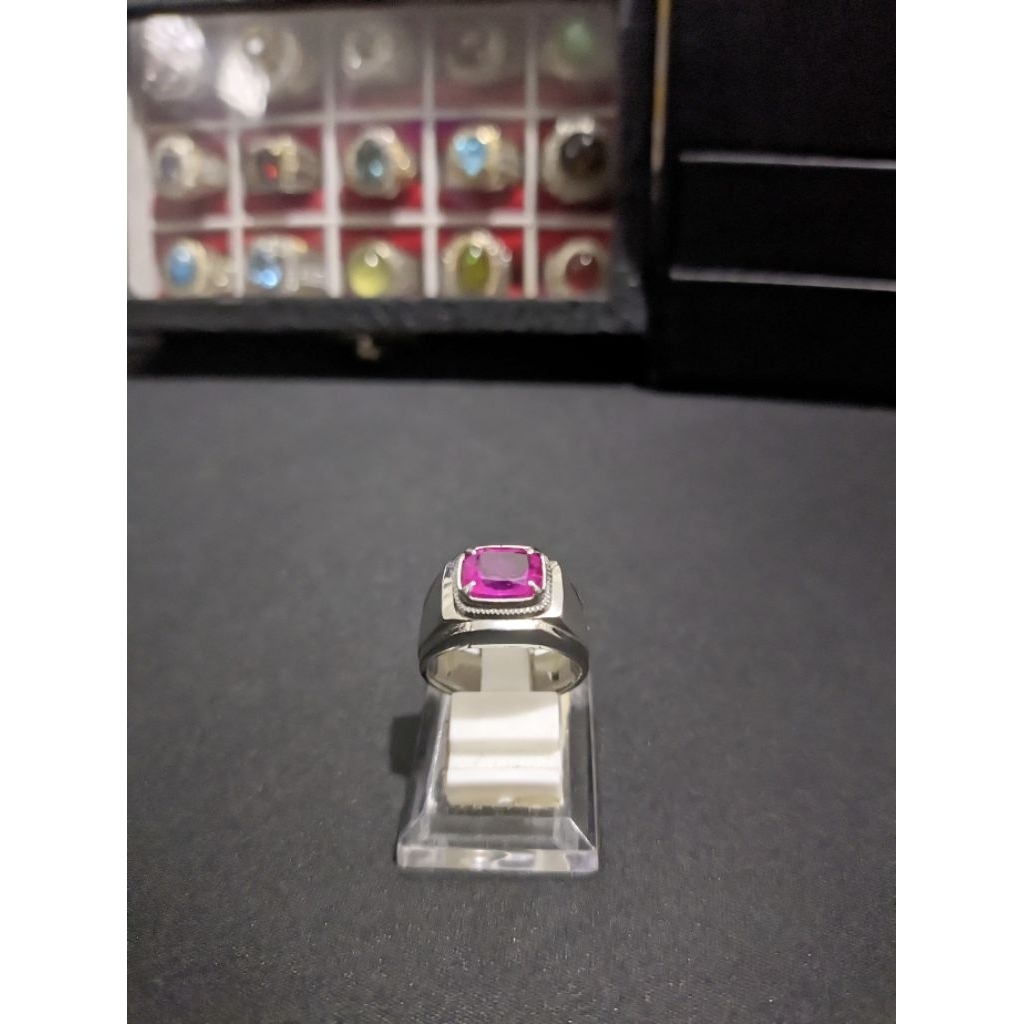 Batu Natural Pink Topaz Brazil Topas