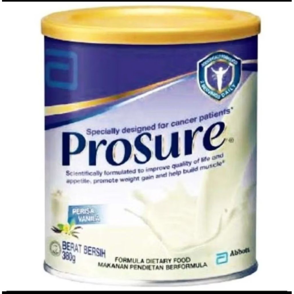 Susu Abbott Prosure Premium 380gr Vanilla Susu Kanker Cancer